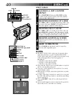 Preview for 40 page of JVC GR-SZ5000 Instructions Manual