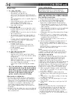 Preview for 54 page of JVC GR-SZ5000 Instructions Manual