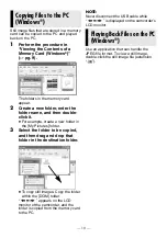 Preview for 10 page of JVC GRD370US - Camcorder - 680 KP Software Installation And Usb Connection Manual