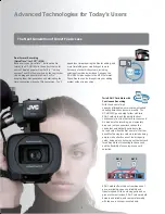 Preview for 8 page of JVC GY-HM100U - Camcorder - 1080p Brochure & Specs