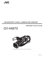 JVC GY-HM70E Detailed User Manual preview