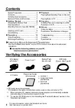 Preview for 4 page of JVC GZ-HM300SEK Basic User'S Manual