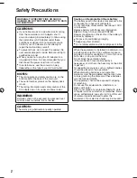 Preview for 2 page of JVC GZ-MG135AA Instructions Manual