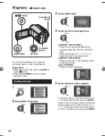 Preview for 34 page of JVC GZ-MG135AA Instructions Manual