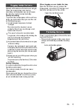 Preview for 5 page of JVC GZ-R430BE Basic User'S Manual