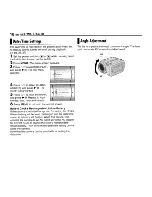 Preview for 18 page of JVC GZMC200 - Everio 2MP 4GB Microdrive Camcorder Instructions Manual