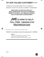 Preview for 95 page of JVC HD-56FC97 User Manual