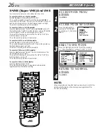 Preview for 26 page of JVC HM-DR10000EU Instructions Manual