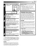 Preview for 33 page of JVC HM-DR10000EU Instructions Manual