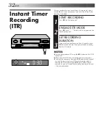 Preview for 32 page of JVC HR-A51U Instructions Manual