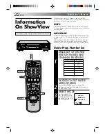 Preview for 22 page of JVC HR-E939EG Instructions Manual