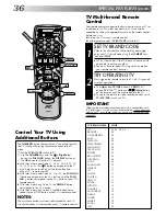 Preview for 36 page of JVC HR-J249EE Instructions Manual