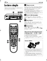 Preview for 16 page of JVC HR-J270 (French) Manuel D'Instructions