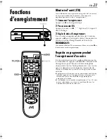 Preview for 21 page of JVC HR-J270 (French) Manuel D'Instructions