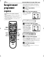 Preview for 26 page of JVC HR-J270 (French) Manuel D'Instructions