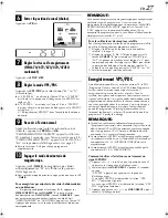 Preview for 27 page of JVC HR-J270 (French) Manuel D'Instructions