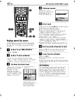 Preview for 42 page of JVC HR-J270 (French) Manuel D'Instructions