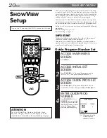 Preview for 20 page of JVC HR-J459EE Instructions Manual