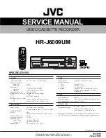 JVC HR-J6009UM Service Manual preview