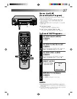 Preview for 27 page of JVC HR-J630U Instructions Manual