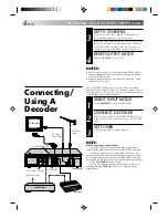 Preview for 4 page of JVC HR-J638E Instructions Manual