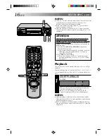 Preview for 16 page of JVC HR-J638E Instructions Manual