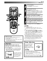 Preview for 23 page of JVC HR-J668EU Instructions Manual