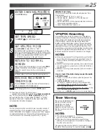 Preview for 25 page of JVC HR-J668EU Instructions Manual