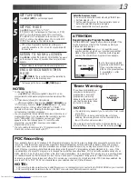 Preview for 13 page of JVC HR-J765EK Instructions Manual