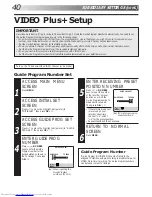 Preview for 40 page of JVC HR-J765EK Instructions Manual