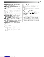 Preview for 47 page of JVC HR-J765EK Instructions Manual