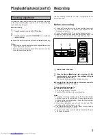 Preview for 9 page of JVC HR-P125EE Instructions Manual