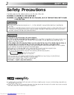 Preview for 2 page of JVC HR-S6600EK Instructions Manual