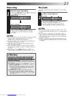 Preview for 23 page of JVC HR-S6600EK Instructions Manual