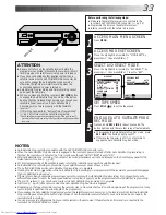 Preview for 33 page of JVC HR-S6600EK Instructions Manual