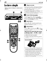 Preview for 20 page of JVC HR-S6700MS (French) Manuel D'Utilisation