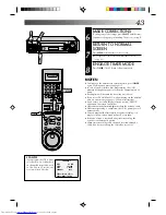 Preview for 43 page of JVC HR-S7300U Instructions Manual