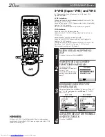 Preview for 20 page of JVC HR-S7500E (German) Bedienungsanleitung