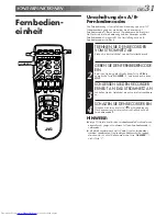 Preview for 31 page of JVC HR-S7500E (German) Bedienungsanleitung