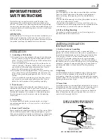 Preview for 3 page of JVC HR-S7800U Instructions Manual