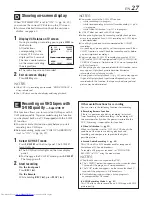 Preview for 27 page of JVC HR-S7800U Instructions Manual