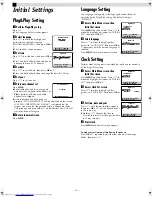 Preview for 6 page of JVC HR-S8009UM Instructions Manual