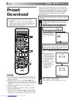 Preview for 8 page of JVC HR-S8600EK Instructions Manual