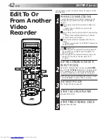 Preview for 42 page of JVC HR-S8600EK Instructions Manual