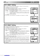 Preview for 44 page of JVC HR-S8600EK Instructions Manual