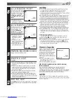 Preview for 49 page of JVC HR-S8600EK Instructions Manual