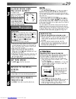 Preview for 29 page of JVC HR-S9400E Instructions Manual