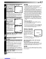 Preview for 43 page of JVC HR-S9400E Instructions Manual