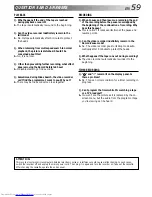 Preview for 59 page of JVC HR-S9400E Instructions Manual