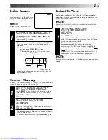 Preview for 17 page of JVC HR-S9400EK Instructions Manual